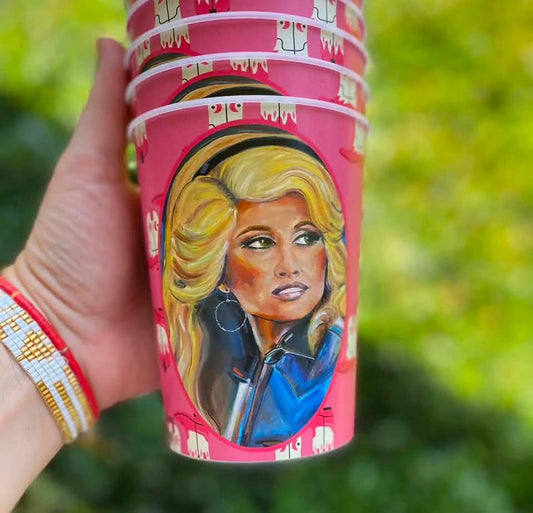 Dolly Parton Party Cups - PREORDER