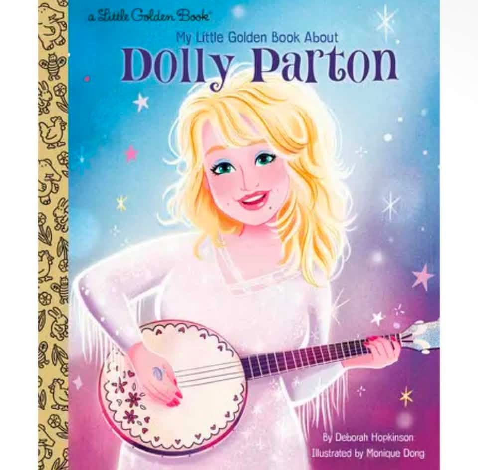 My Little Golden Book About Dolly Parton -PREORDER