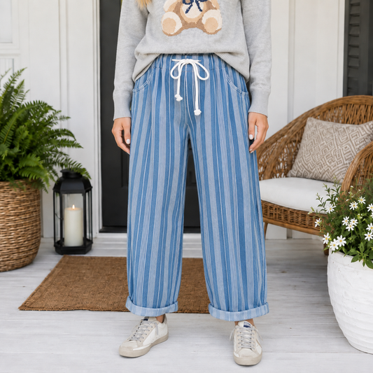 Easy Going Stripe Pants