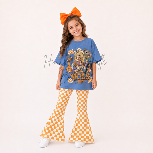 Youth Tennessee VOLS Dolly Parton Comfort Colors Tee - PREORDER