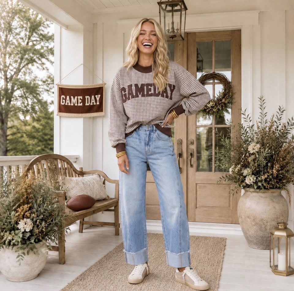 Brown Southern Saturday Sweatshirt - PREORDER