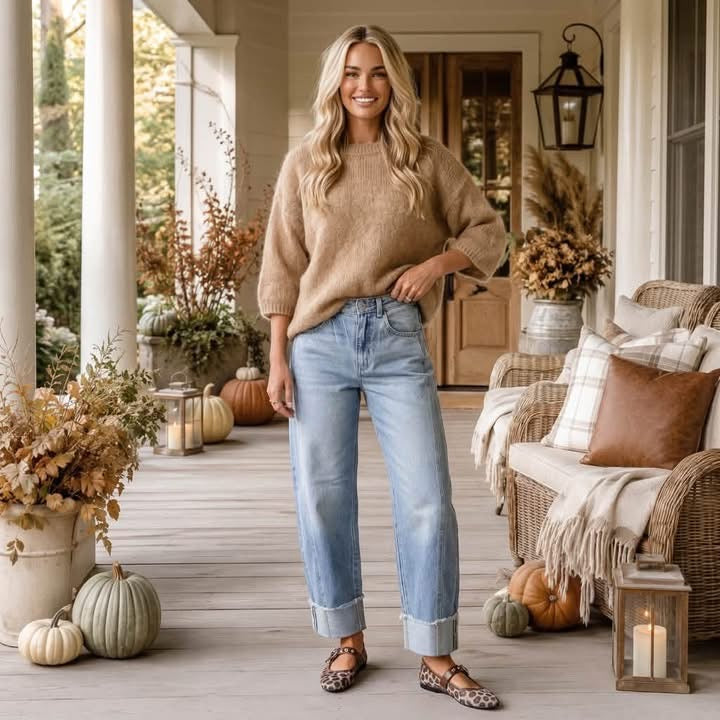 Cozy Camel Sweater - PREORDER