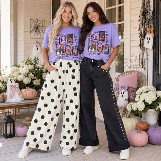 Halloween Frame Comfort Colors T- Shirt  - PREORDER