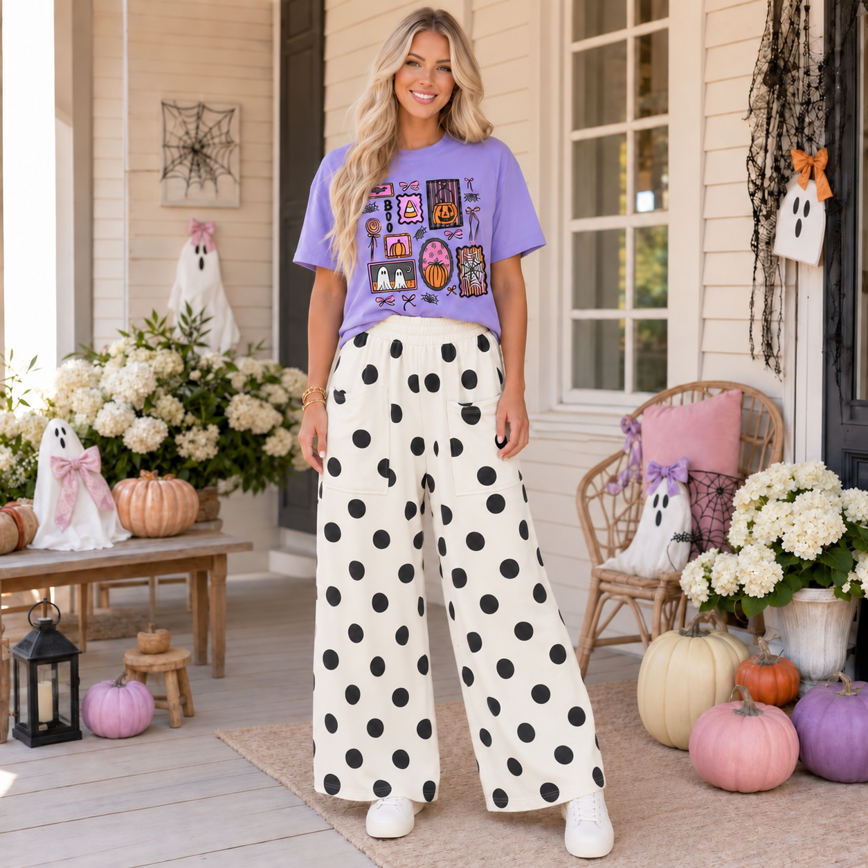 Dots On The Town Pants - PREORDER