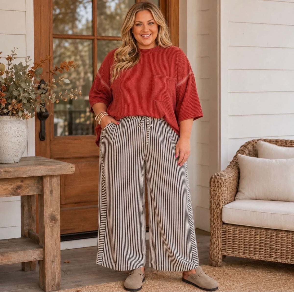 Curvy Autumn Amber Top - PREORDER