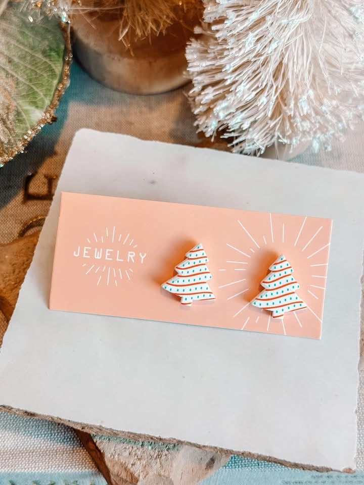 Christmas Tree Earrings