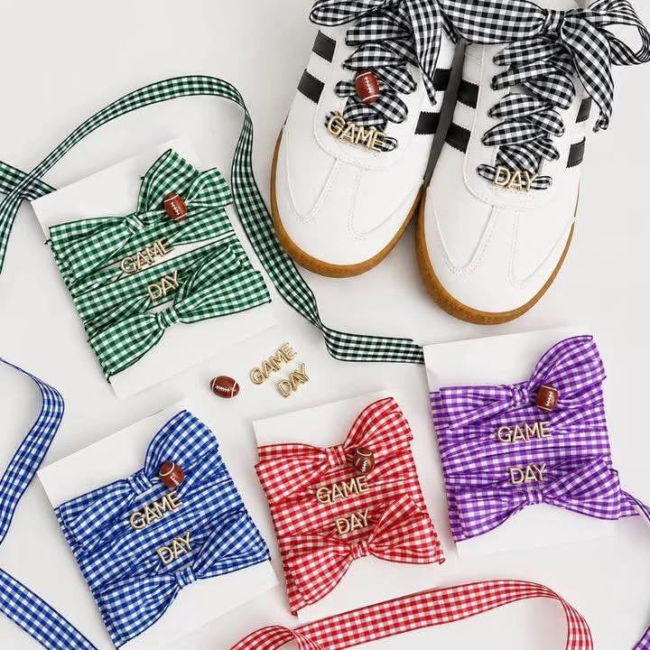 Game Day Laces 6 Colors Available - PREORDER