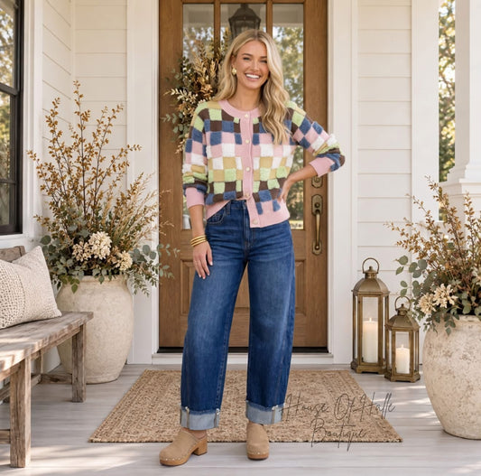 Sweet Meadow Patchwork Cardigan - PREORDER