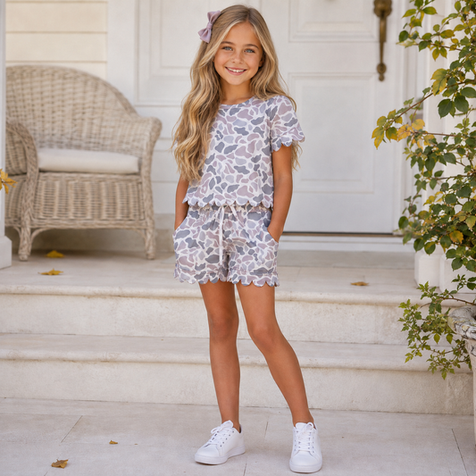 Camo Scallop Set