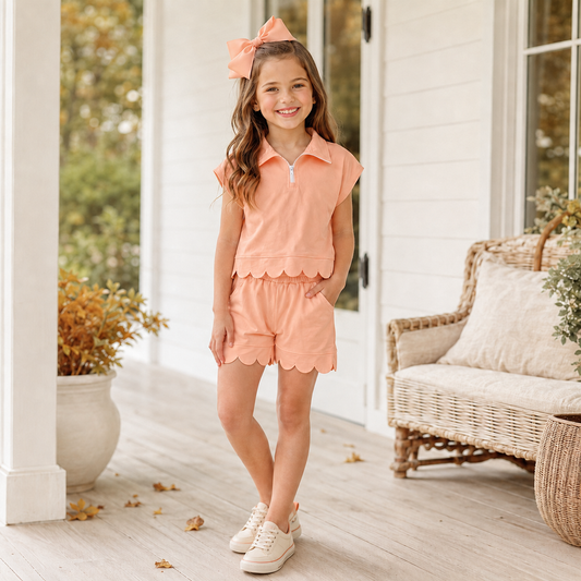 Coral Scallop Set
