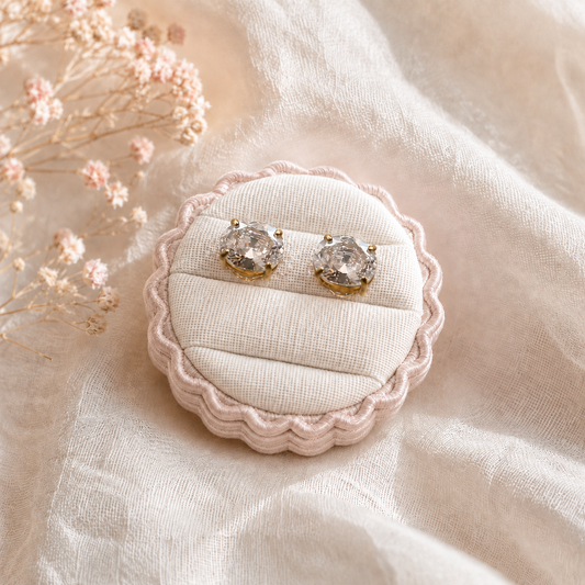 Gold Alba Earrings - PREORDER