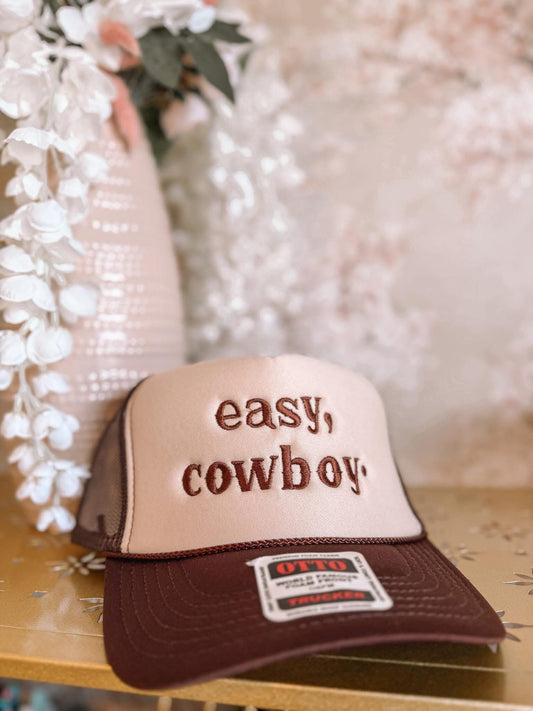 Easy Cowboy Western Trucker Hat Cap