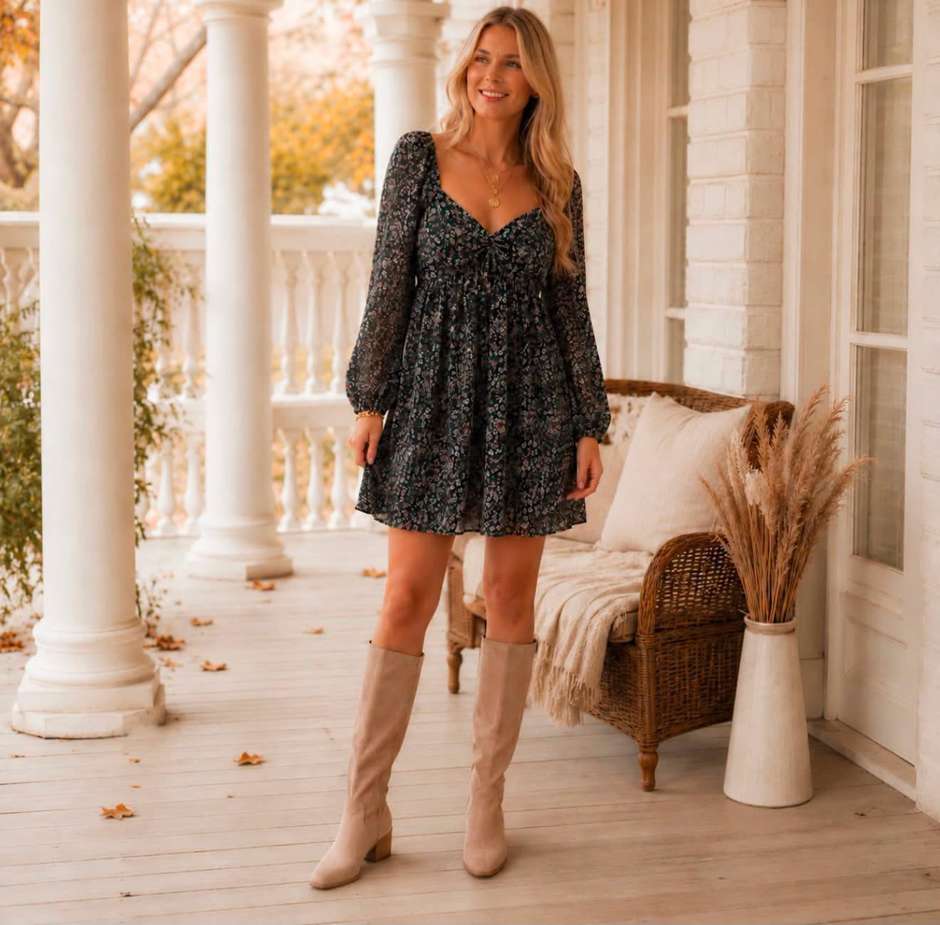 Midnight Garden Dress