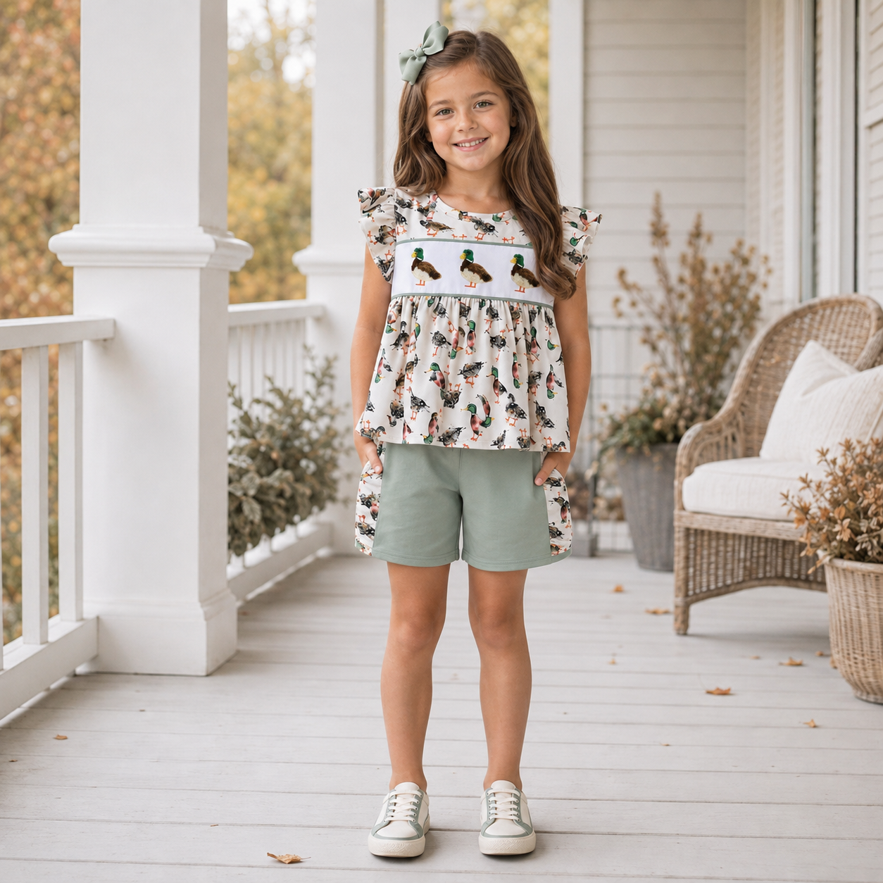 Mallard Meadow Ruffle Set
