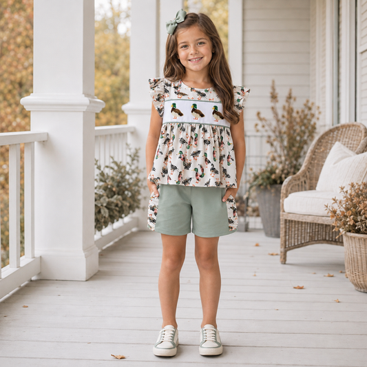Mallard Meadow Ruffle Set