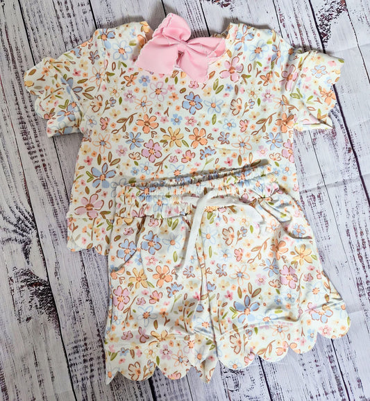 Wildflower Scallop Set - PREORDER
