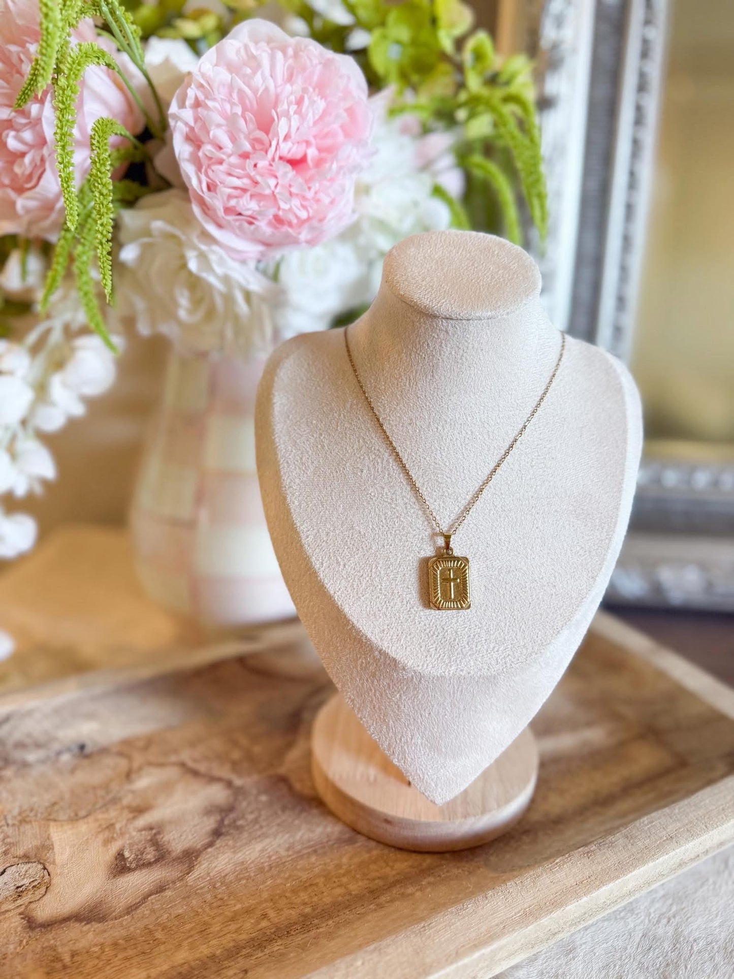 Gold Cross Necklace