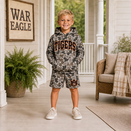 Boys Auburn Camo Set - PREORDER