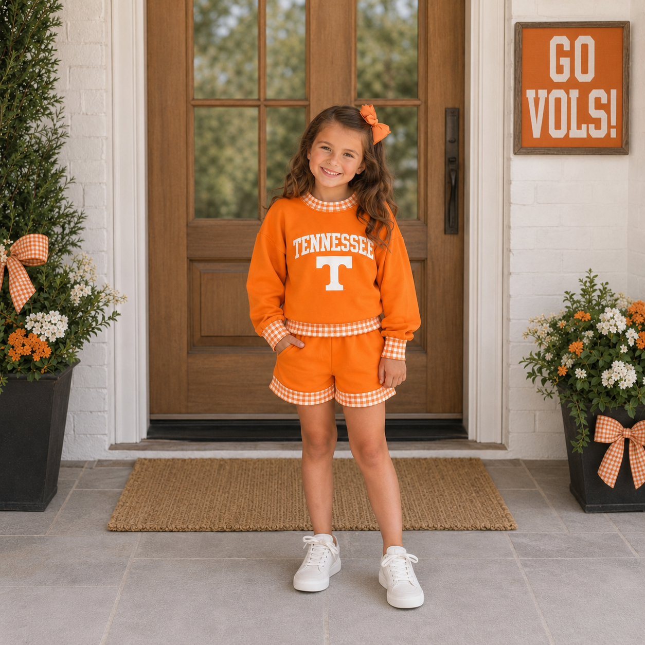 Girls TN Vols Mock Set- PREORDER