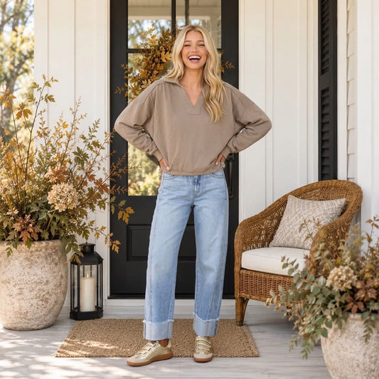 Porchside Comfort V Neck