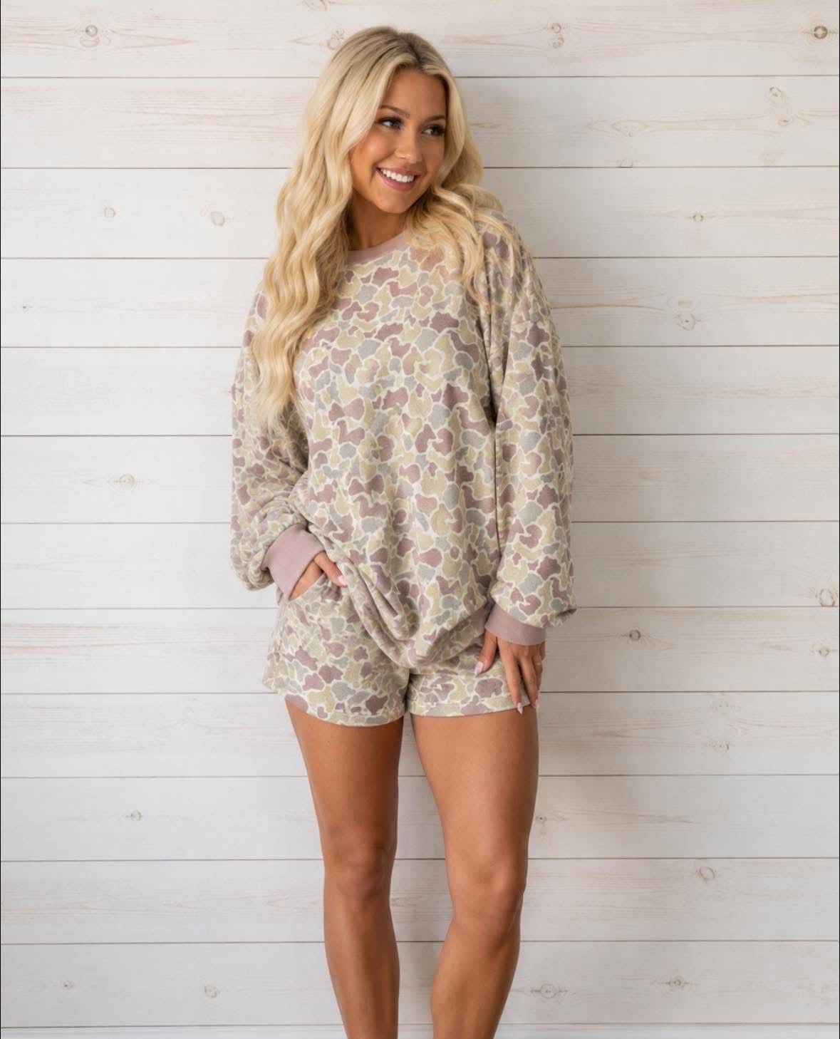 Green Camo Waffle Set - PREORDER