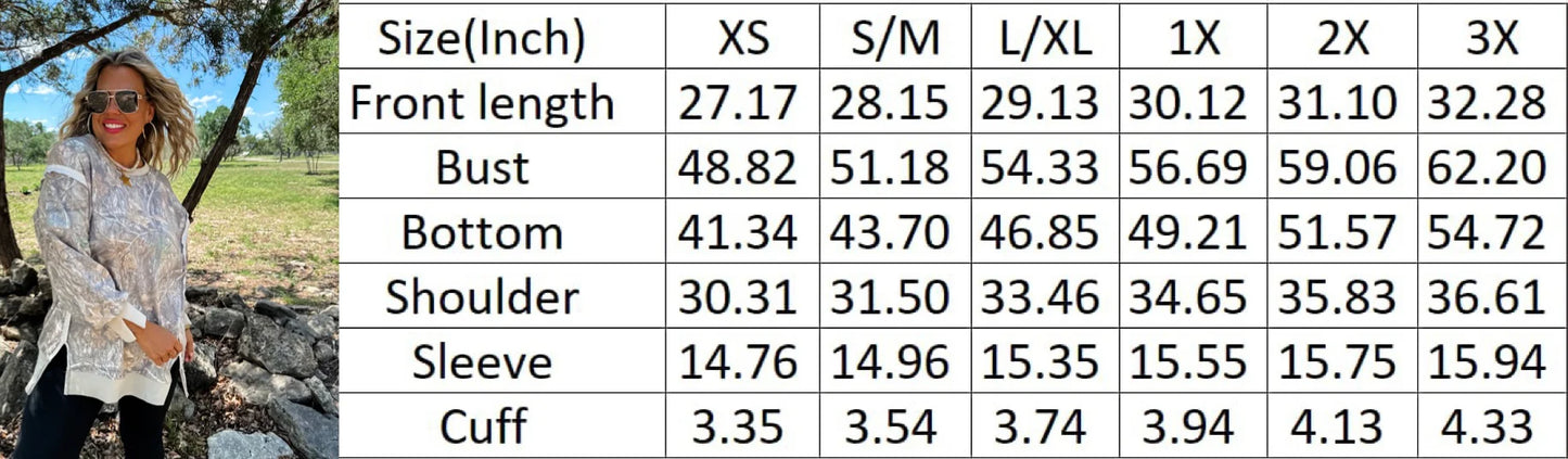 CAMO CLASSIC CREW PULLOVER