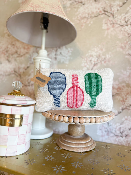 PICKLEBALL MINI HOOKED PILLOW