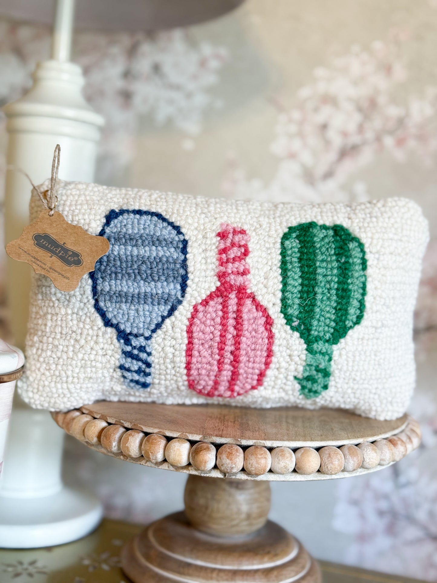 PICKLEBALL MINI HOOKED PILLOW