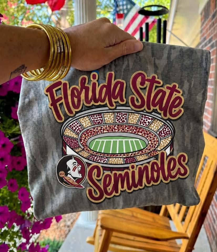 Mossy Oak FSU Seminoles Stadium Tee - PREORDER