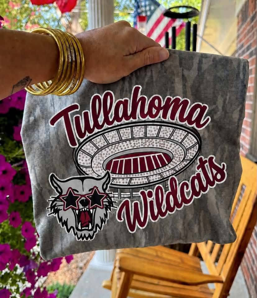 Mossy Oak Tullahoma Wildcats Stadium Tee - PREORDER