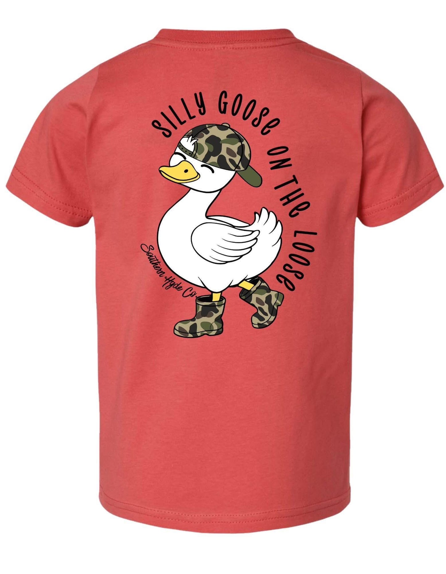 Boy's Silly Goose On The Loose Passion Fruit T Shirt