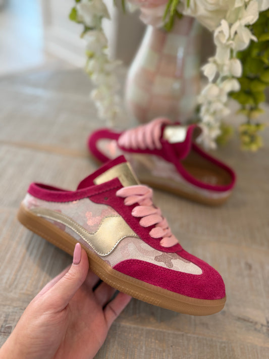 Made To Order - Velia Pink - Premium Leather Sneaker - PREORDER
