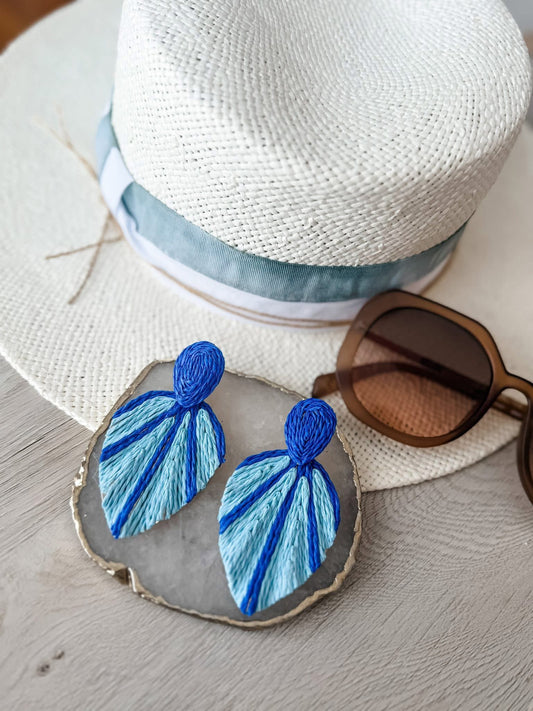 Blue Ocean Breeze Earrings