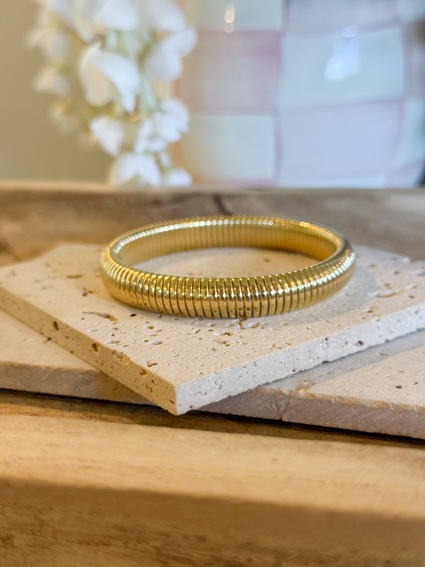 Gold Bangle Bracelet