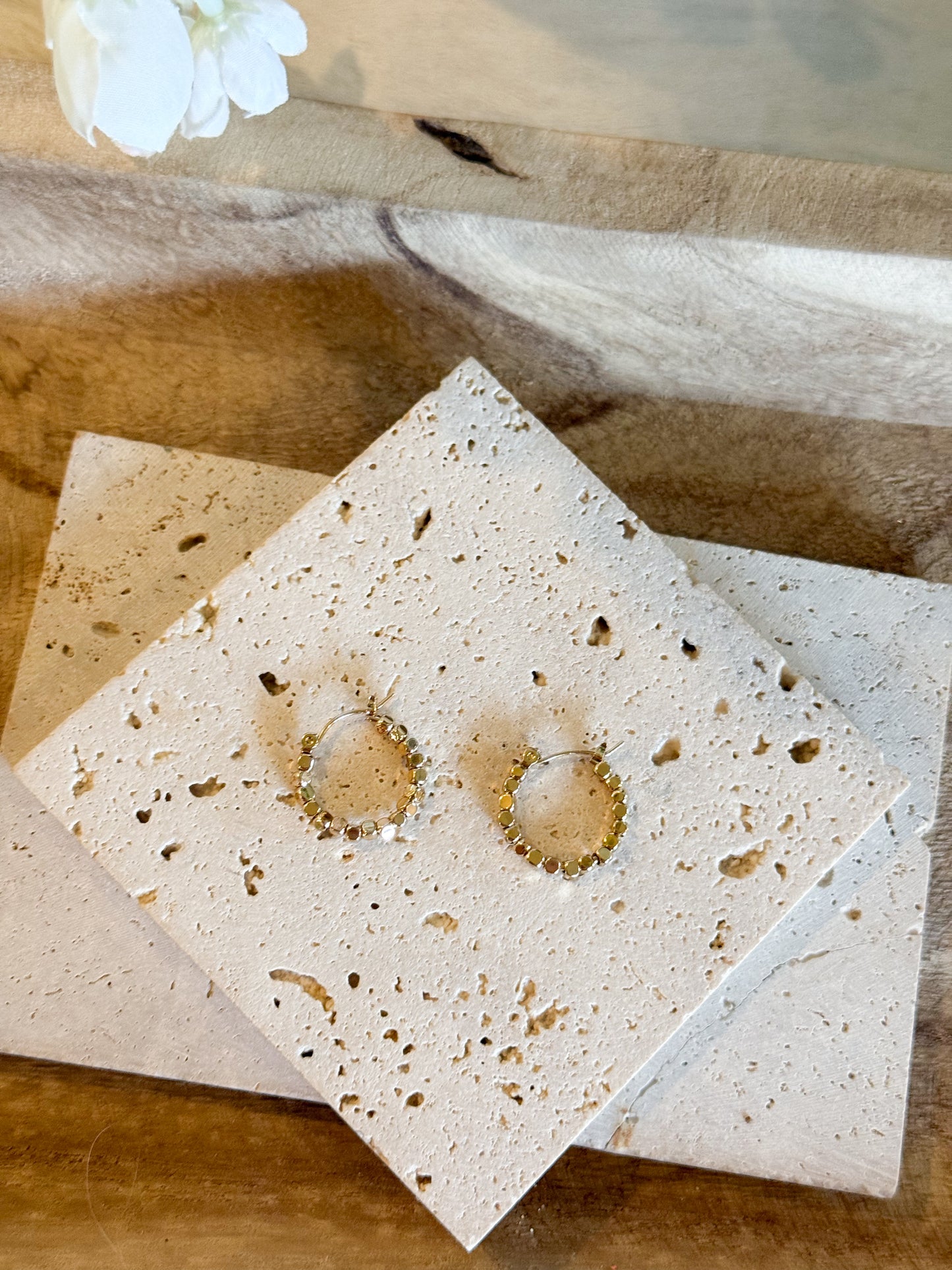 Gold MInimalist Hoops