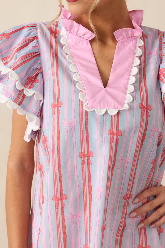 Bow Ruffle Tank