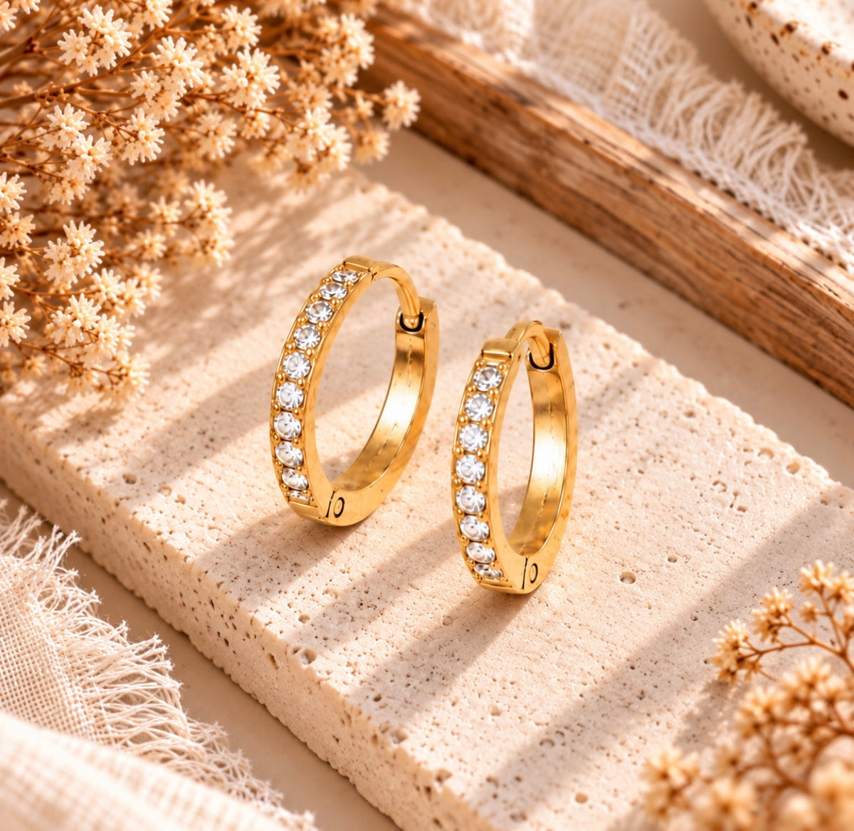 Gold Jovie Earrings - PREORDER