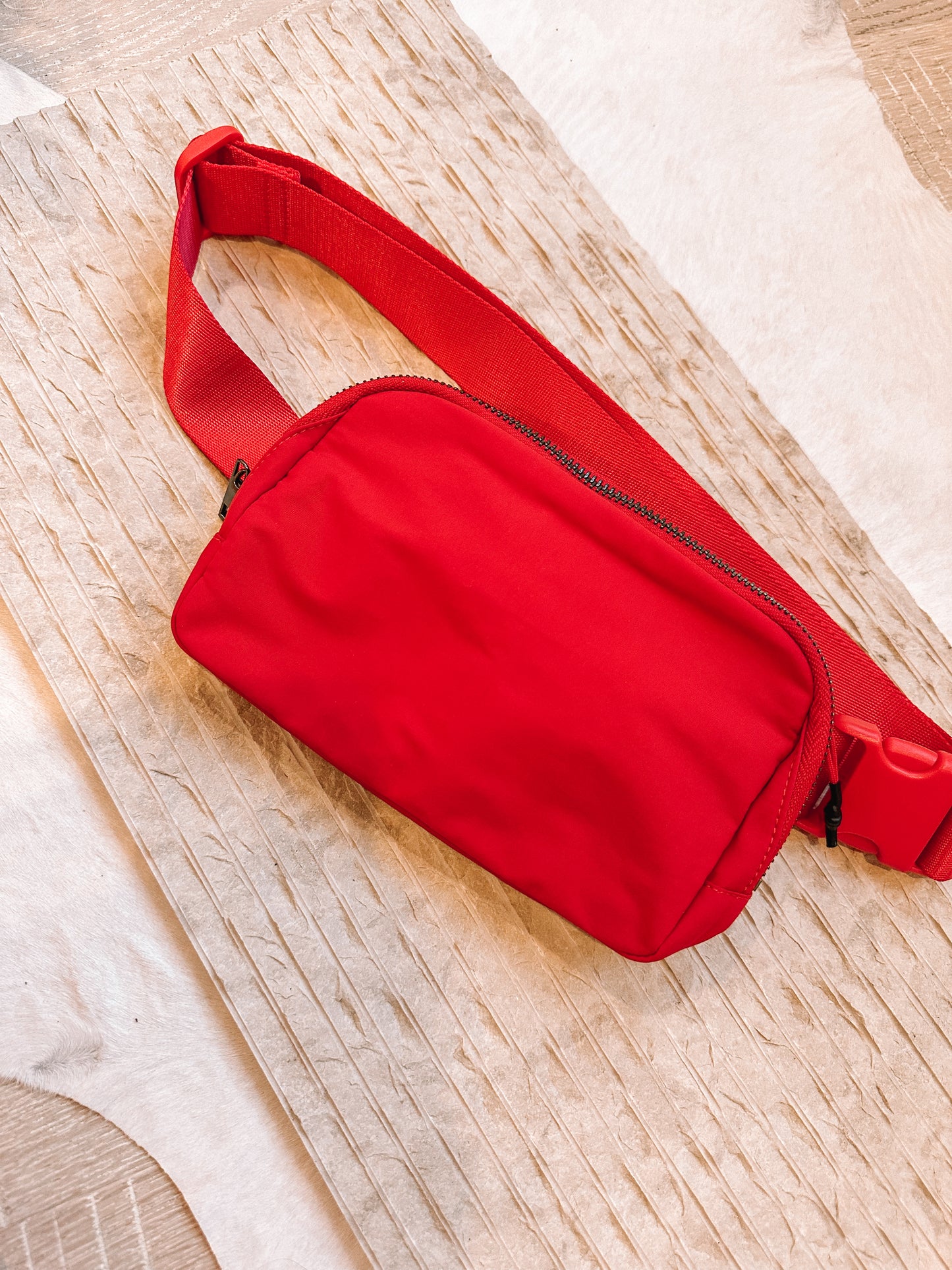 Red Belt Bag