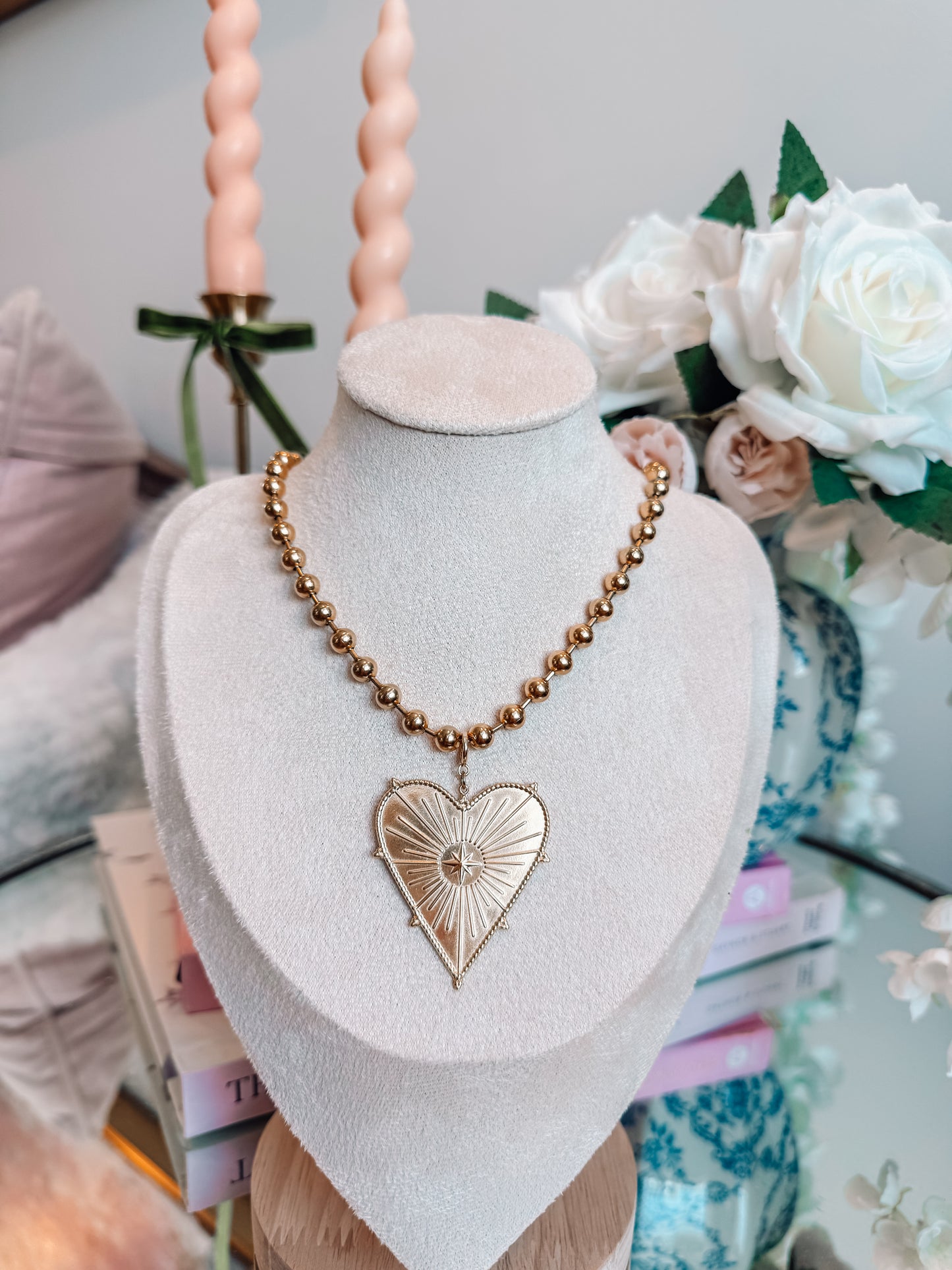 Statement Heart Charm -PREORDER