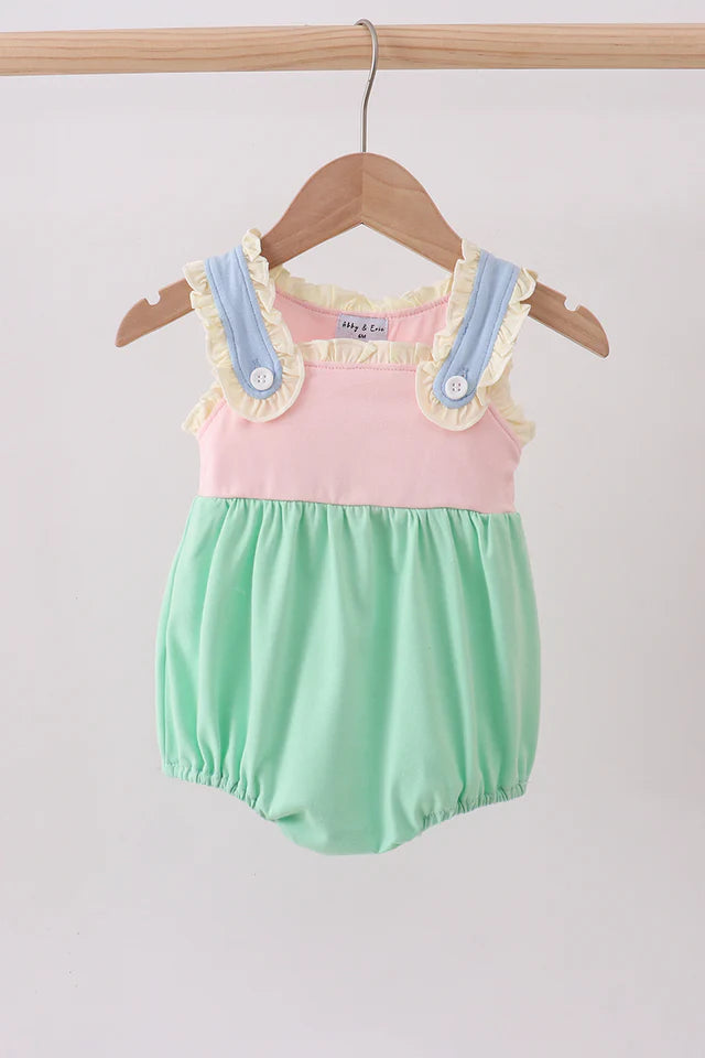 COLOR BLOCK RUFFLE BUBBLE - PREORDER