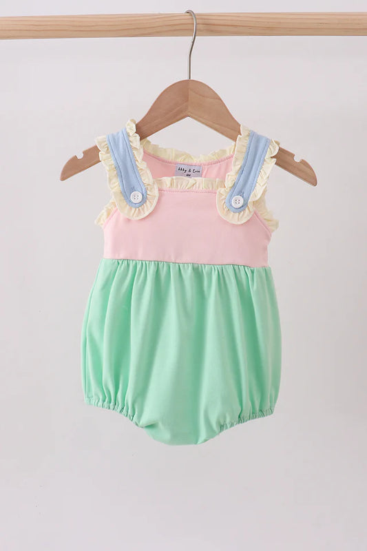 COLOR BLOCK RUFFLE BUBBLE - PREORDER