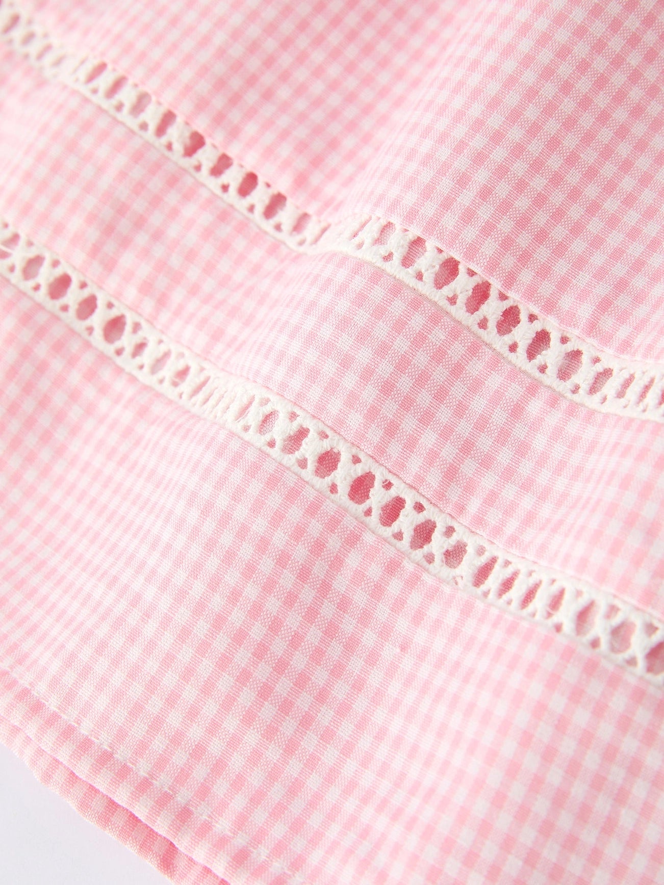 Pink Smocked Church Christ Bishop Christening Girls Dress - PREORDER