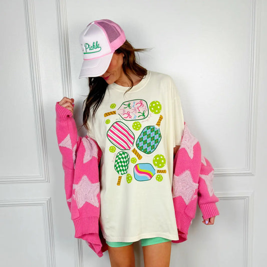 Pickleball Collage Tee - PREORDER