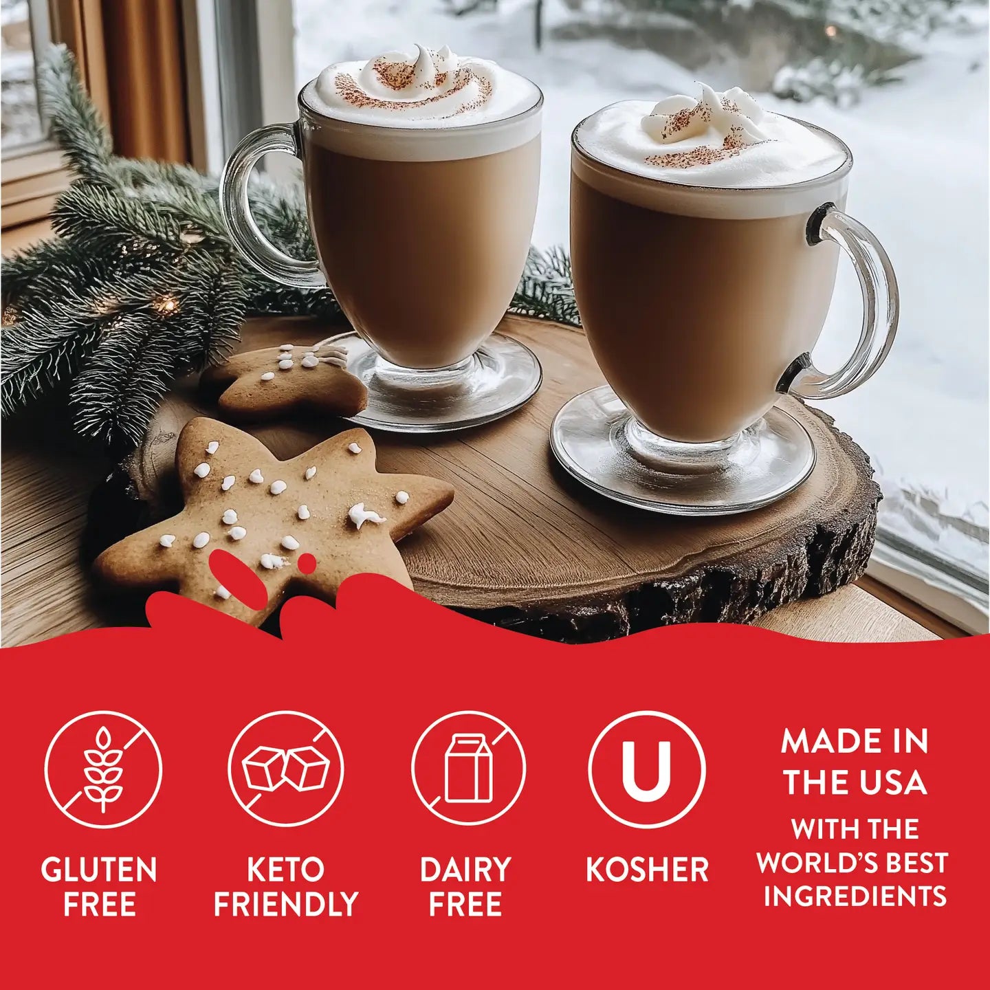 Jordan's Skinny Mix Sugar Free Gingerbread Syrup