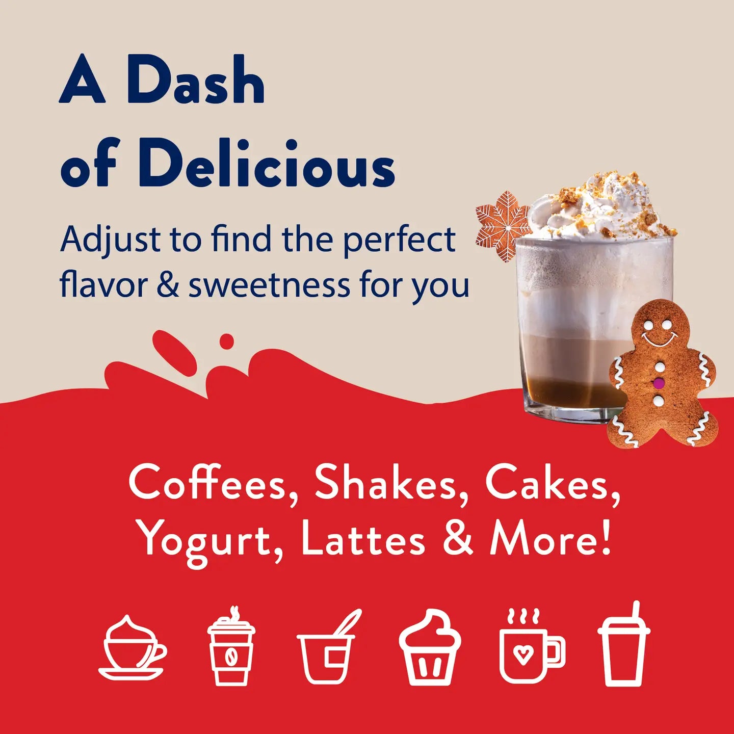 Jordan's Skinny Mix Sugar Free Gingerbread Syrup