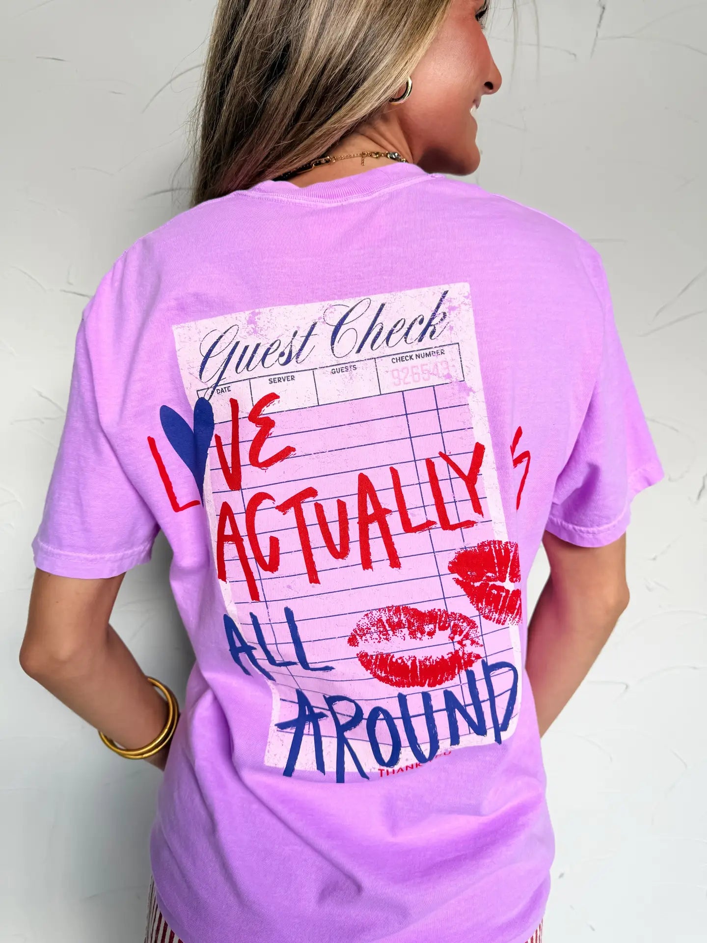 Love Guest Check T Shirt