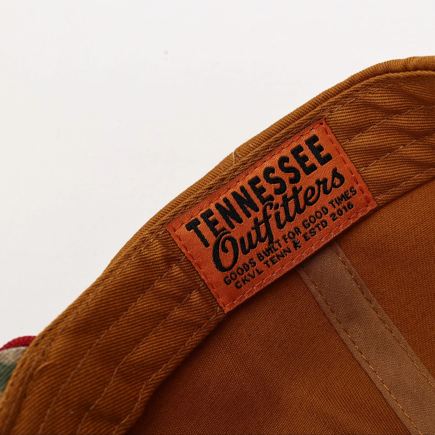 Wishin' I Was Fishin' Hat in Trade Brown & Military Duck Camo