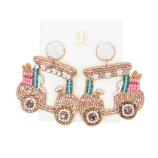 Golf Cart Earrings