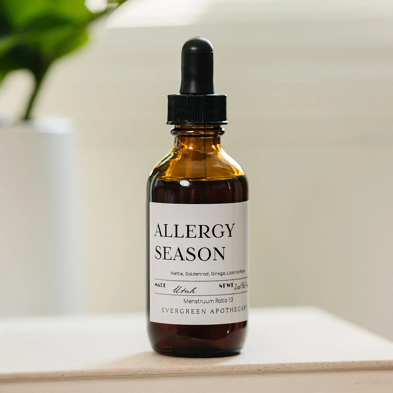 Allergy Season, Herbal Tincture, 2oz